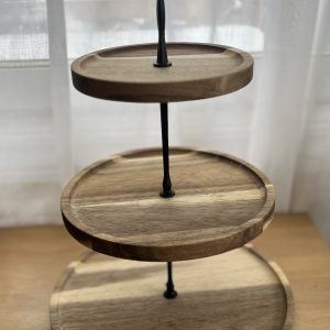 3 Tiered Wooden Dainty Stands